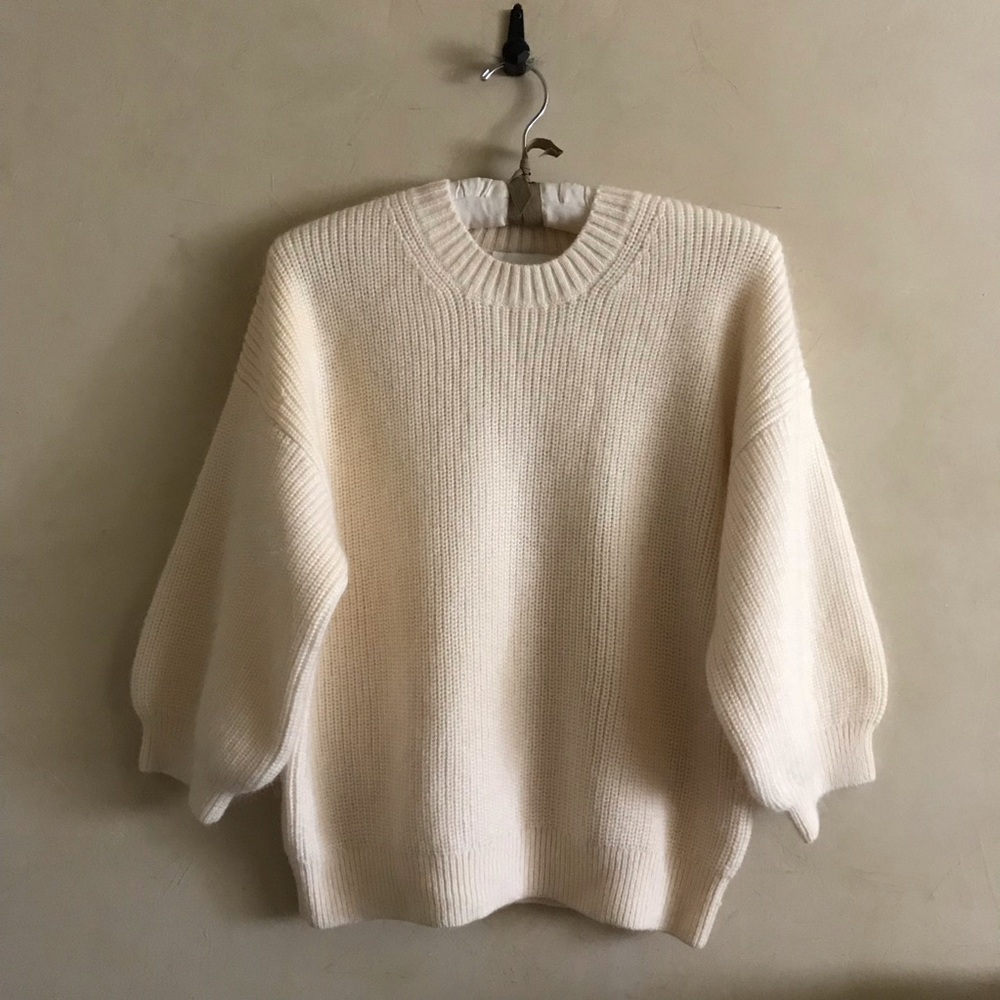 Phillip Lim Luxurious Cream Wool Sweater